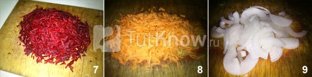 Морковка и свекла для борща