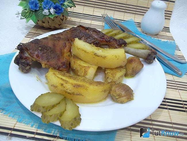 куриные бедра и голени в духовке рецепты