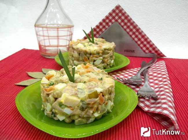 рецепты салатов из мяса и из копченой курицы рецепты салатов из мяса и из копченой курицы