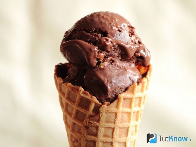 Как приготовить шоколадное мороженое