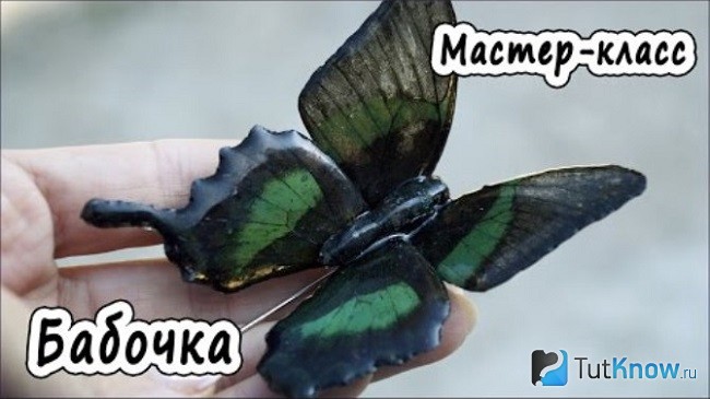 Брошь бабочка из эпоксидной смолы своими руками