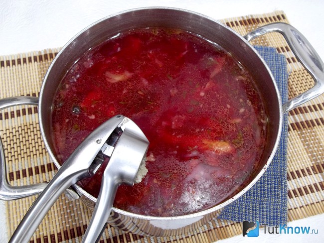 рецепты приготовления борща со свеклой
