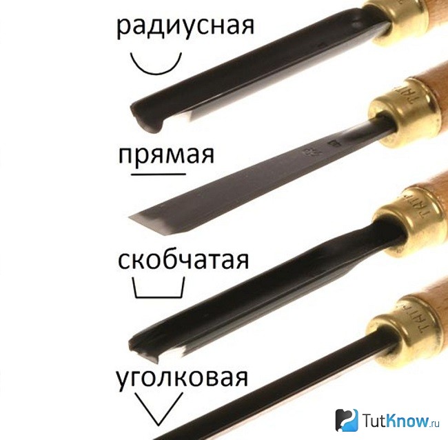 Инструменты для резьбы по дереву