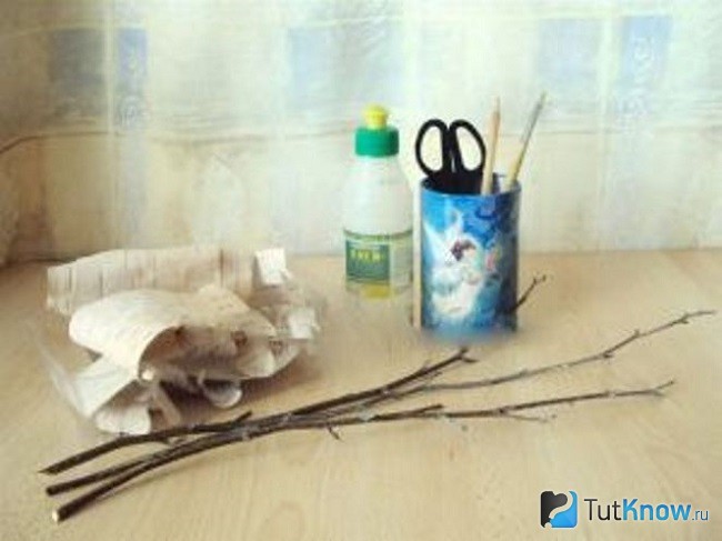 Материалы для стебля розы