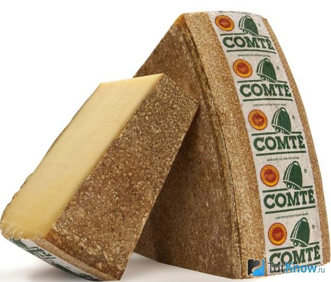 Как выглядит французский сыр Конте