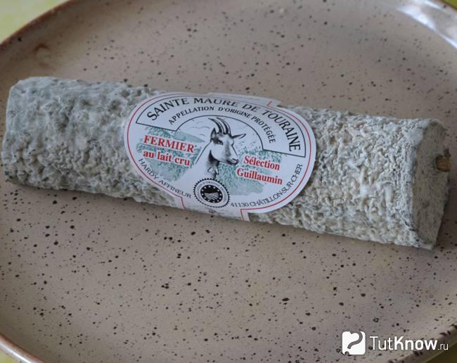 Как выглядит французский сыр Сент-Мор-де-Турен