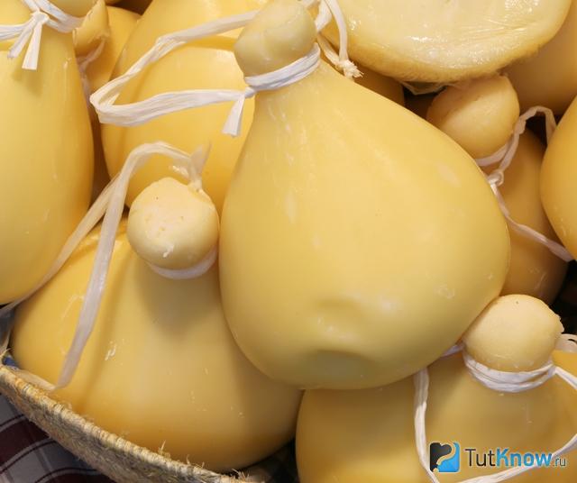 Как выглядит итальянский сыр Качокавалло