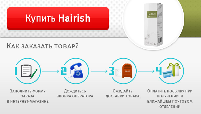Купить Hairish от выпадения волос