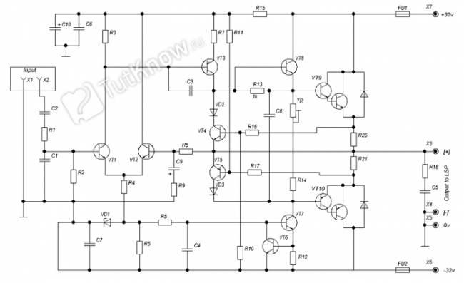 Tda6107jf усилитель звука схема своими руками варианты