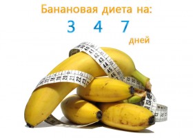 Банановая диета: на 3, 4 и 7 дней