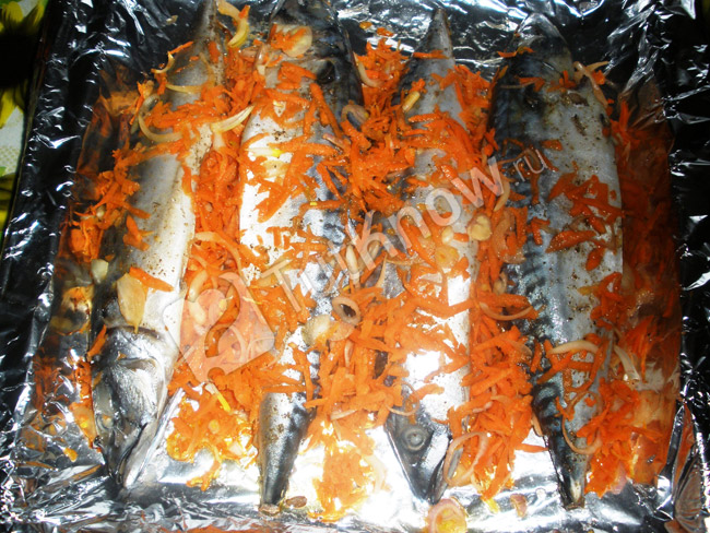 Рецепт из рыбы скумбрия шаг 3
