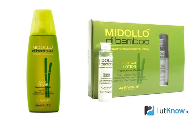 Alfaparf Midollo Di Bamboo Renewal Lotion и Daily Repair