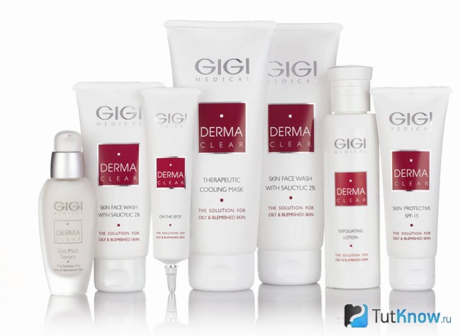 Лучшие косметические средства по уходу за проблемной кожей GIGI Derma Clear