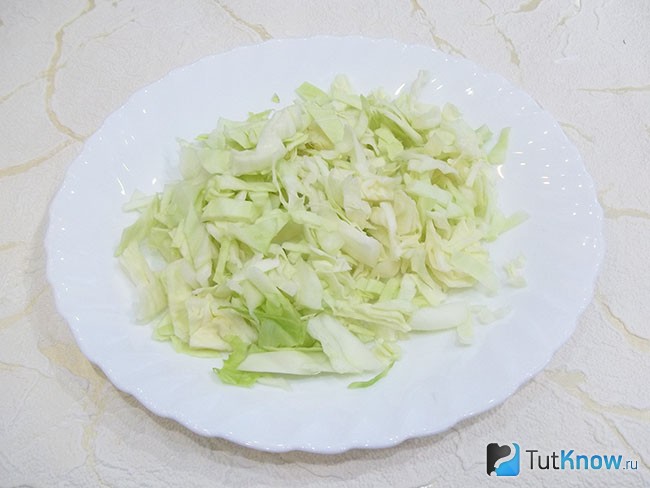 Нашинкованная капуста