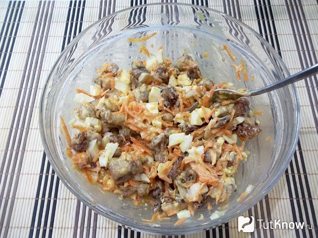 Продукту перемешаны
