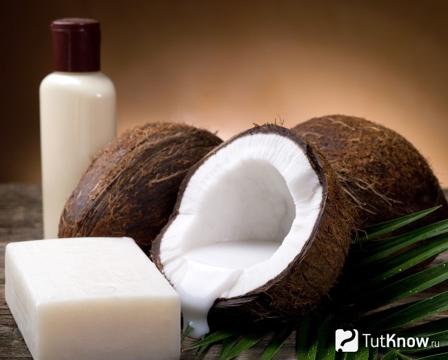 Мыло с кокосовым маслом для тела
