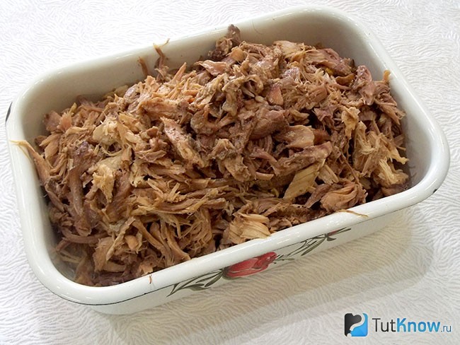 Перебрано мясо