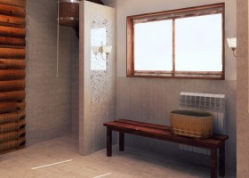 Моечная в бане: особенности и устройство