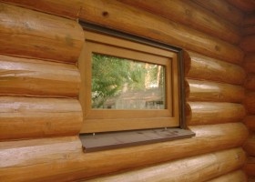 Деревянные окна для бани: инструкция по монтажу