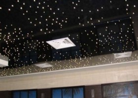 Натяжной потолок «звездное небо»: инструкция по монтажу
