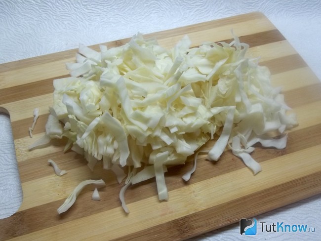 Капуста нашинкована