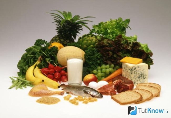 Продукты, составляющие весь комплекс витаминов