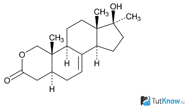 Формула синтетического андрогена