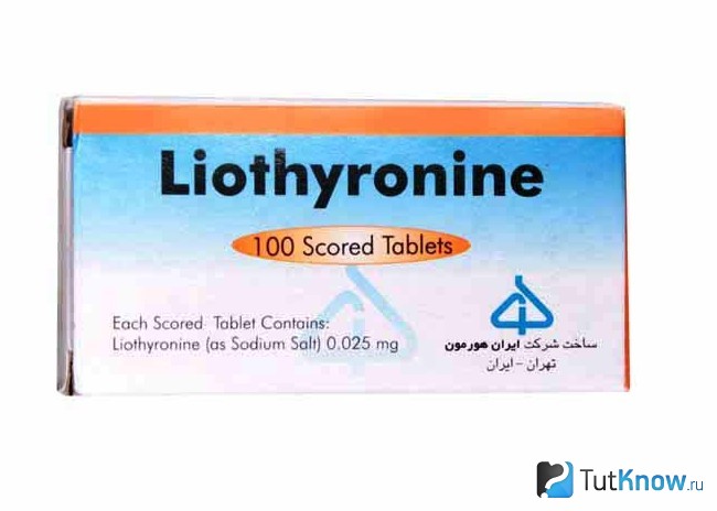 liothyronine sodium что это