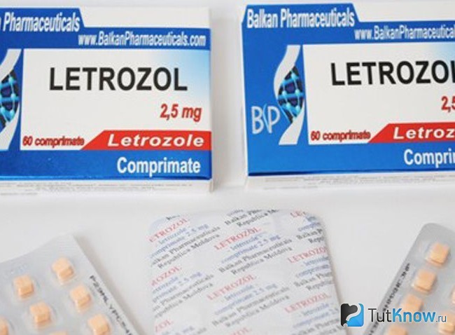 Таблетированный Летрозол в упаковке