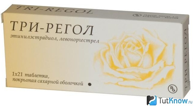 Эстрогенный препарат в форме таблеток