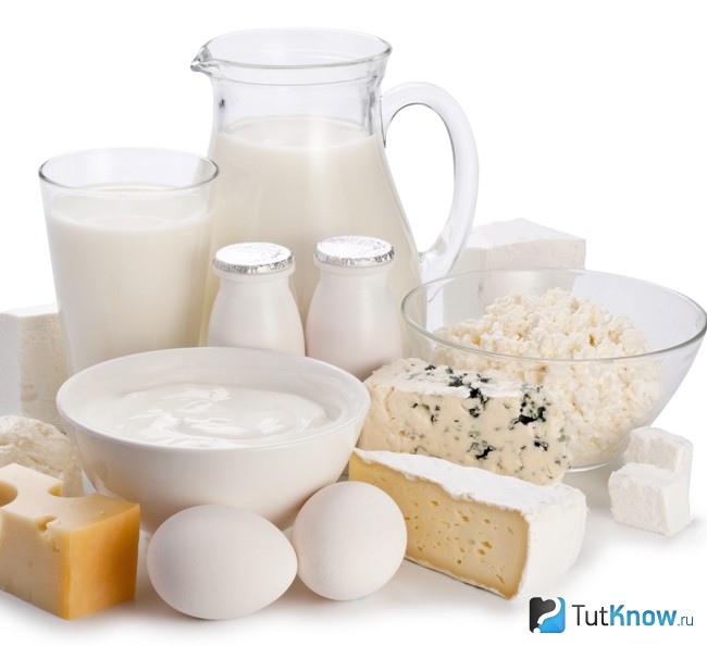 Молочные продукты как источник кальция