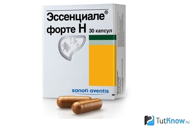 Эссенциале в упаковке