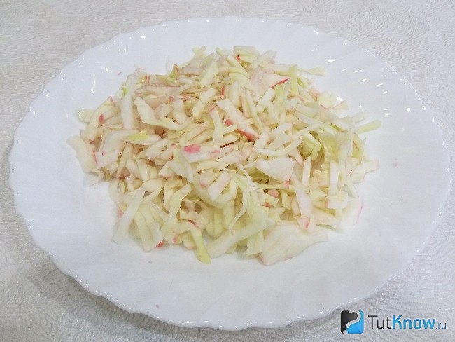 Капуста нашинкована