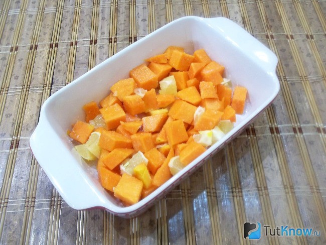 Продукты перемешаны