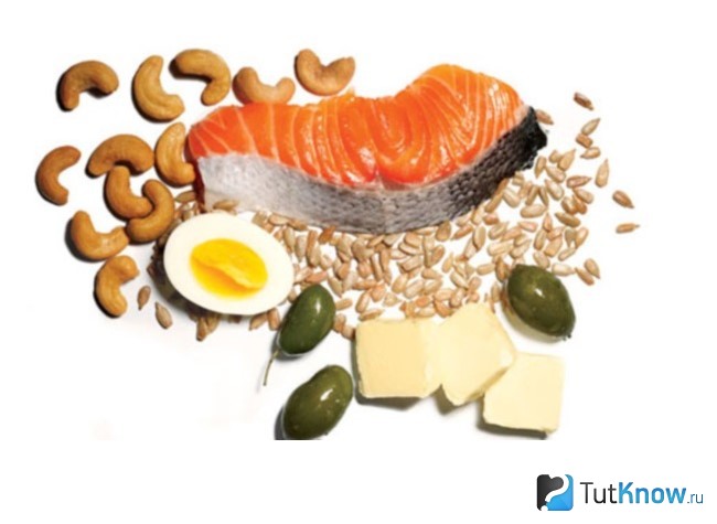 Продукты, содержащие полезные жиры