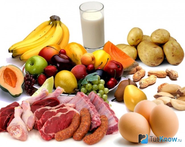 Продукты, которые содержат белок