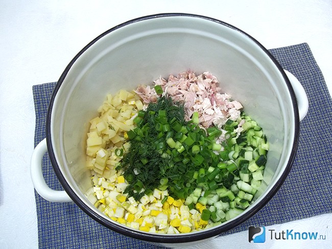 Все продукты соединены вместе