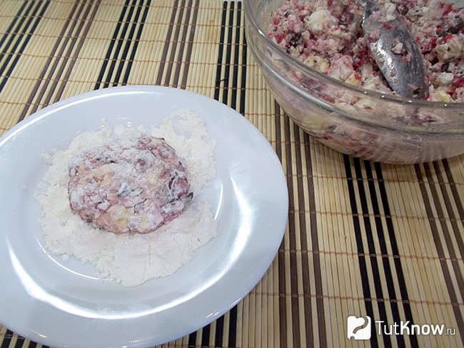 сырники панируются в муке