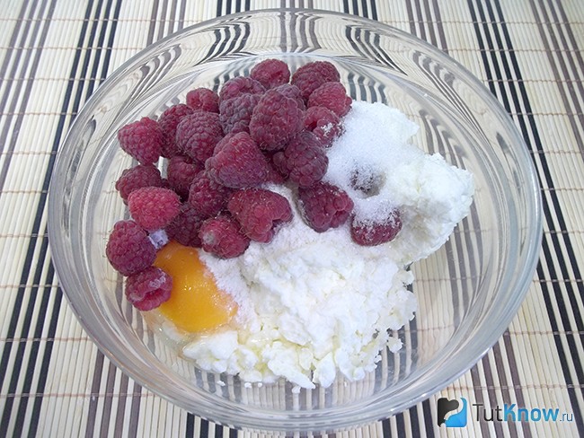 К продуктам добавлена малина
