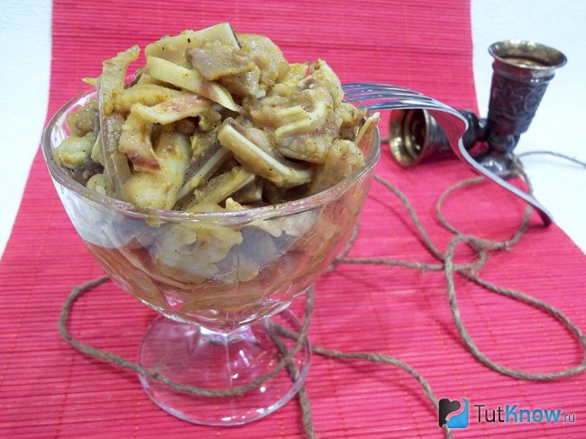 Готовые ушки по-корейски