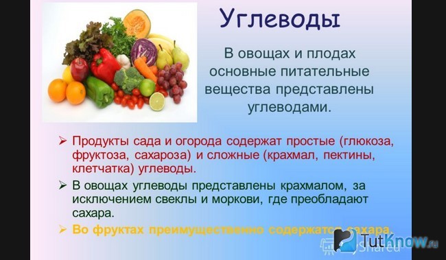 Краткая заметка об углеводах