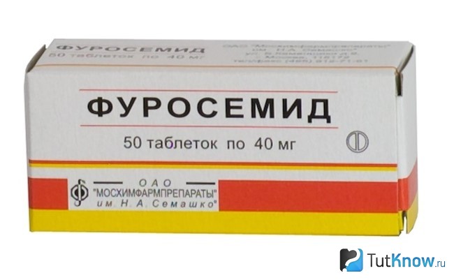 Фуросемид в упаковке