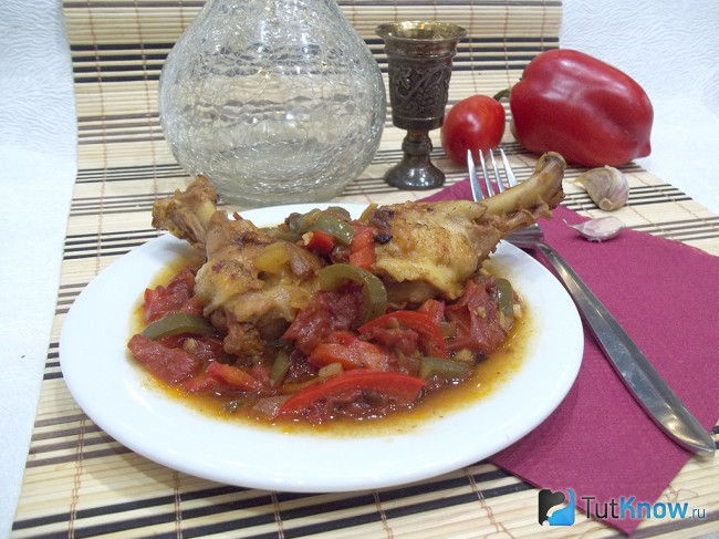 Готовая курица Тореро