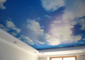 Натяжной потолок «Облака»: инструкция по монтажу