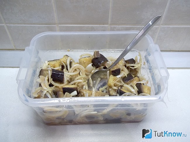 Продукты перемешаны