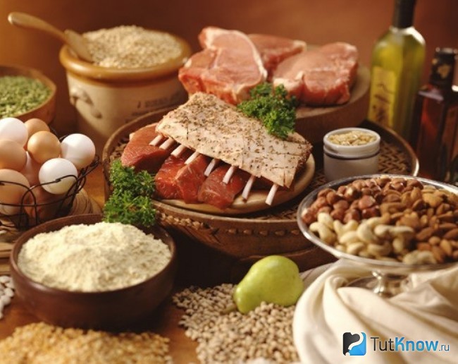 Продукты, входящие в ежедневный рацион пауэрлифтера