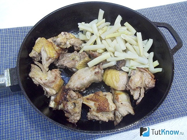 спаржа с курицей рецепты. 1460751472 6 100 6089. спаржа с курицей рецепты фото. спаржа с курицей рецепты-1460751472 6 100 6089. картинка спаржа с курицей рецепты. картинка 1460751472 6 100 6089. Хорошенько обжариваем курицу