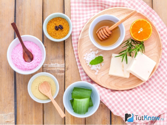 Ингредиенты для маски