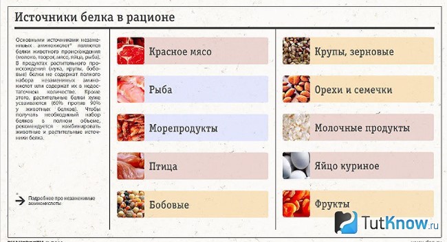 Источники протеинов