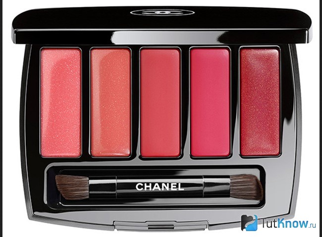 Розовые тени от Chanel